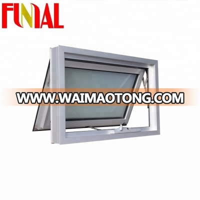 Energy saving double glazed cheap aluminium glass window/awning window