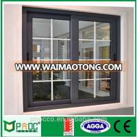 2017 China latest grills sliding aluminum windows and doors design price philippines