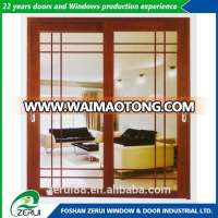 China manufacturer wholesale promotional aluminum self closing sliding door